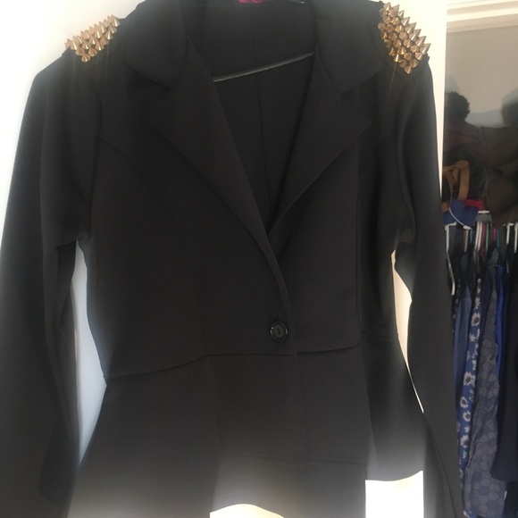 Gold Studded jacket - Picture 3 of 3